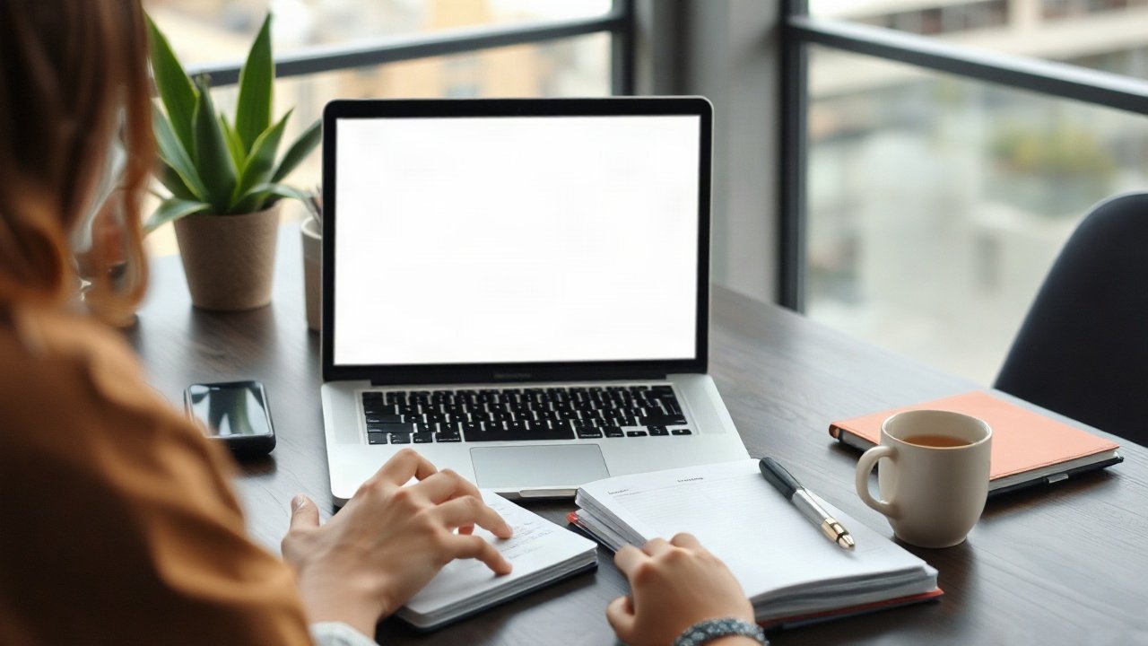 Editorial scene illustrating Why Manifesting Remote Work Can Feel Stuck