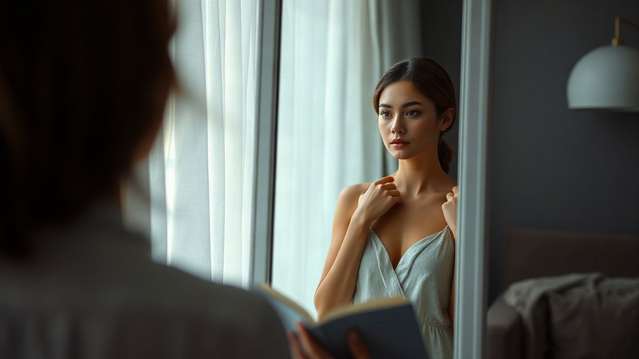 Editorial scene illustrating Why Manifesting Social Confidence Can Feel Stuck