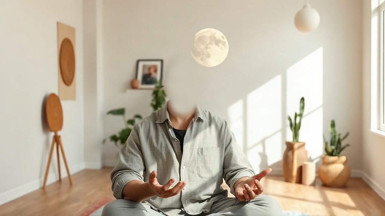 Editorial scene illustrating How to Do Moon Manifestation