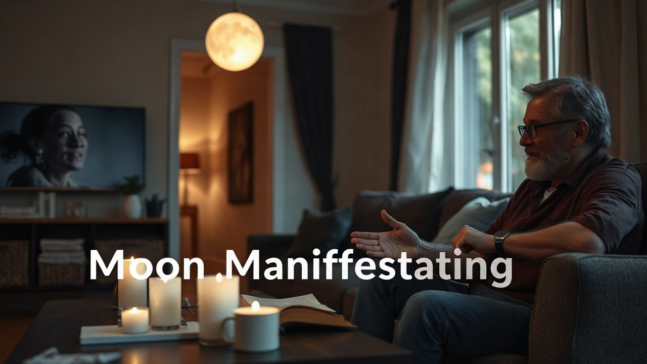 Editorial scene illustrating Moon Manifestation for Reflection: A Practical Guide