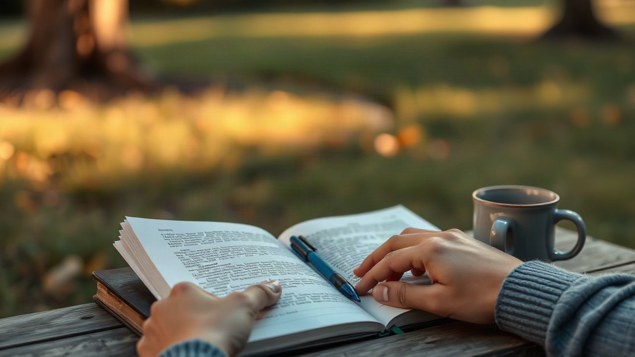 Editorial scene illustrating Think and Grow Rich: Best Ideas, Weakest Claims and a Practical Reading Guide