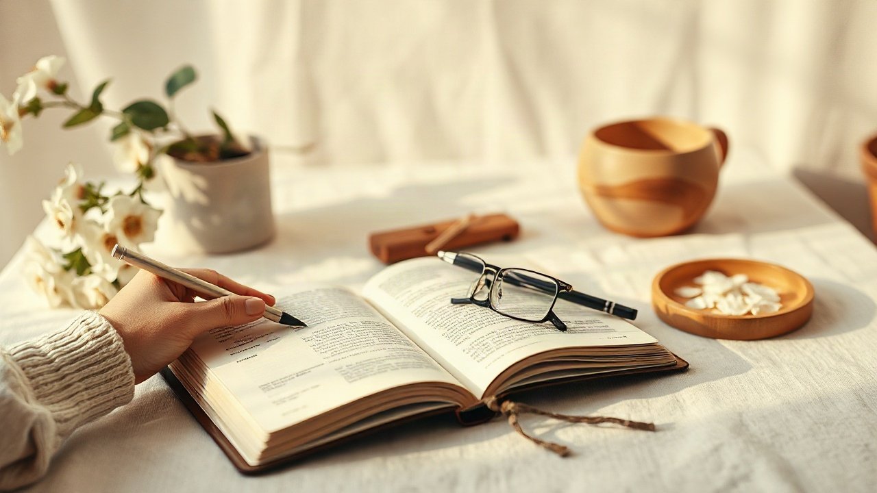 Editorial scene illustrating You Can Heal Your Life: Best Ideas, Weakest Claims and a Practical Reading Guide