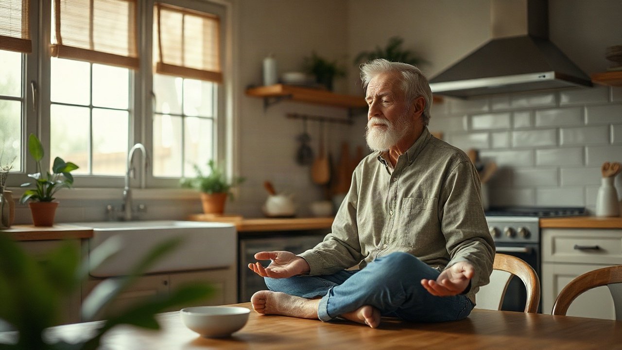 Editorial scene illustrating Can you change your goal while using Meditation for Manifestation?