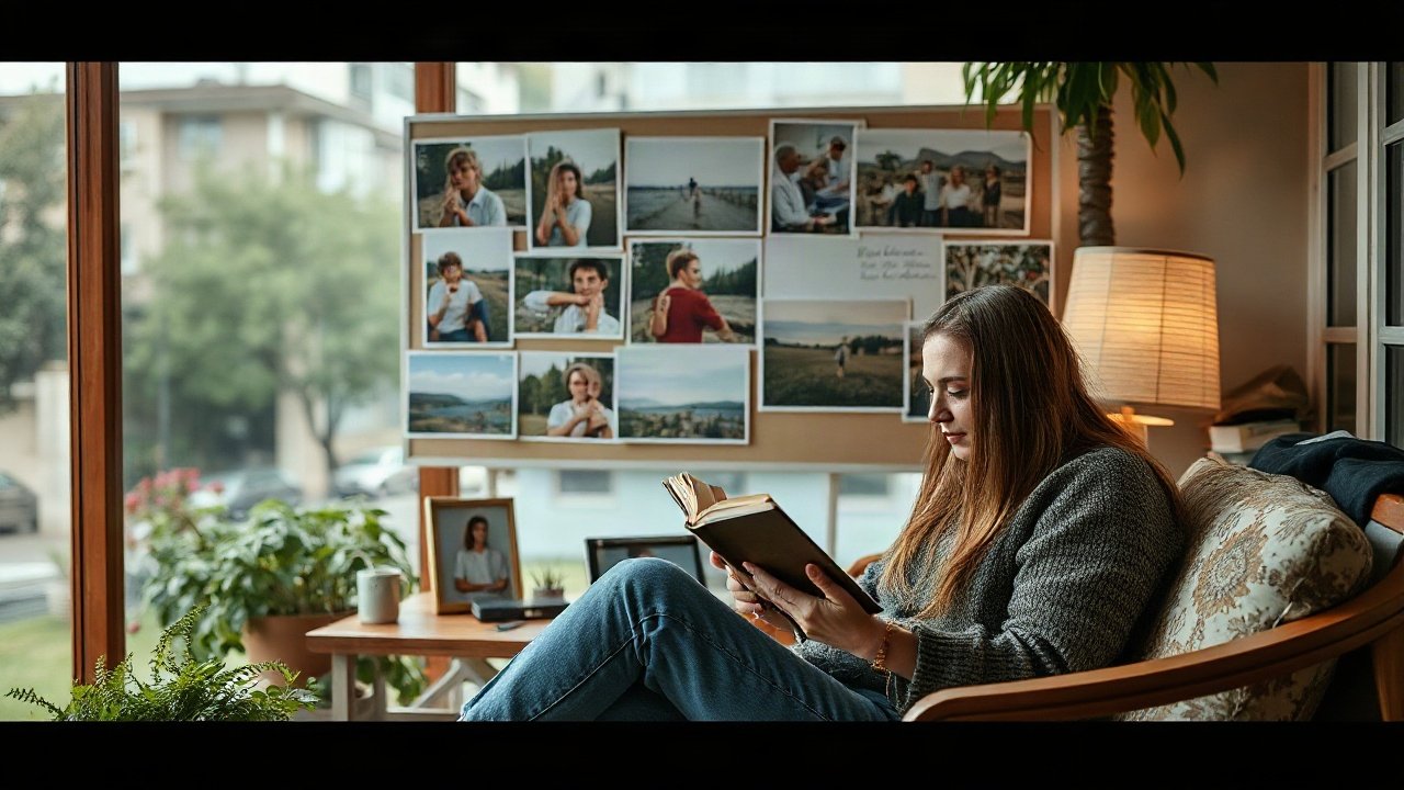 Editorial scene illustrating Can you do Vision Boards for two goals at once?