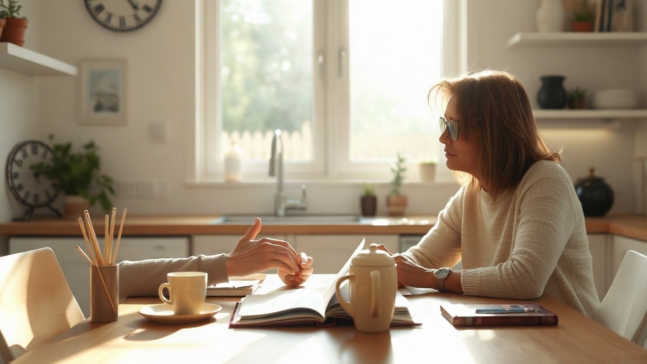 Editorial scene illustrating Do you need to do Mental Contrasting every day?