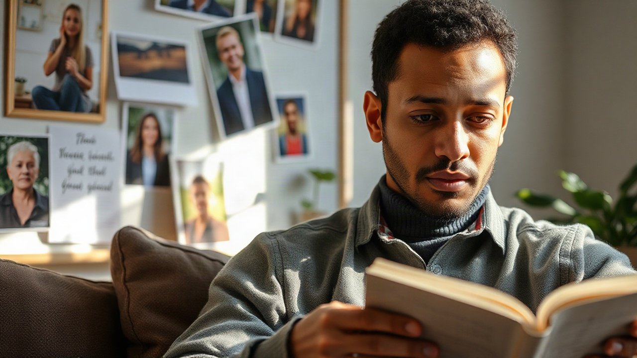 Editorial scene illustrating Should you tell people you are using Vision Boards?