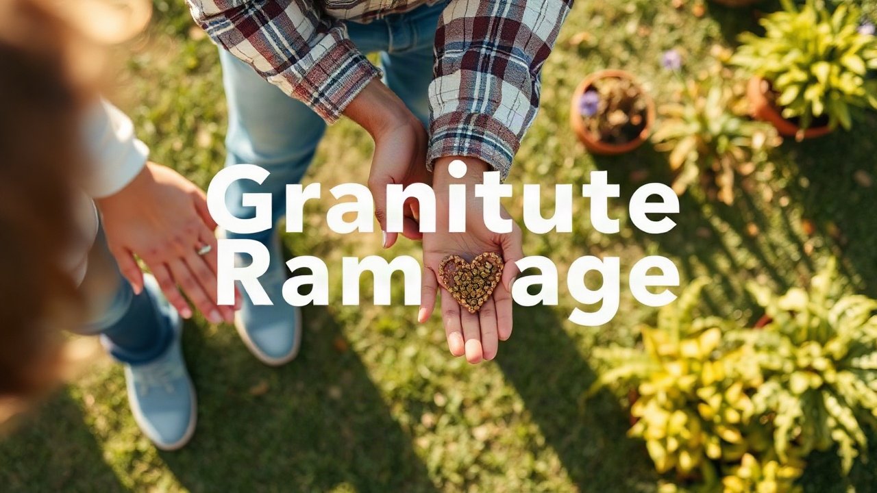 Editorial scene illustrating Gratitude Rampage: Meaning in Manifestation, Examples and Common Misunderstandings